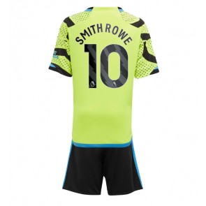 Arsenal Emile Smith Rowe #10 Udebanesæt Børn 2023-24 Kort ærmer (+ korte bukser)